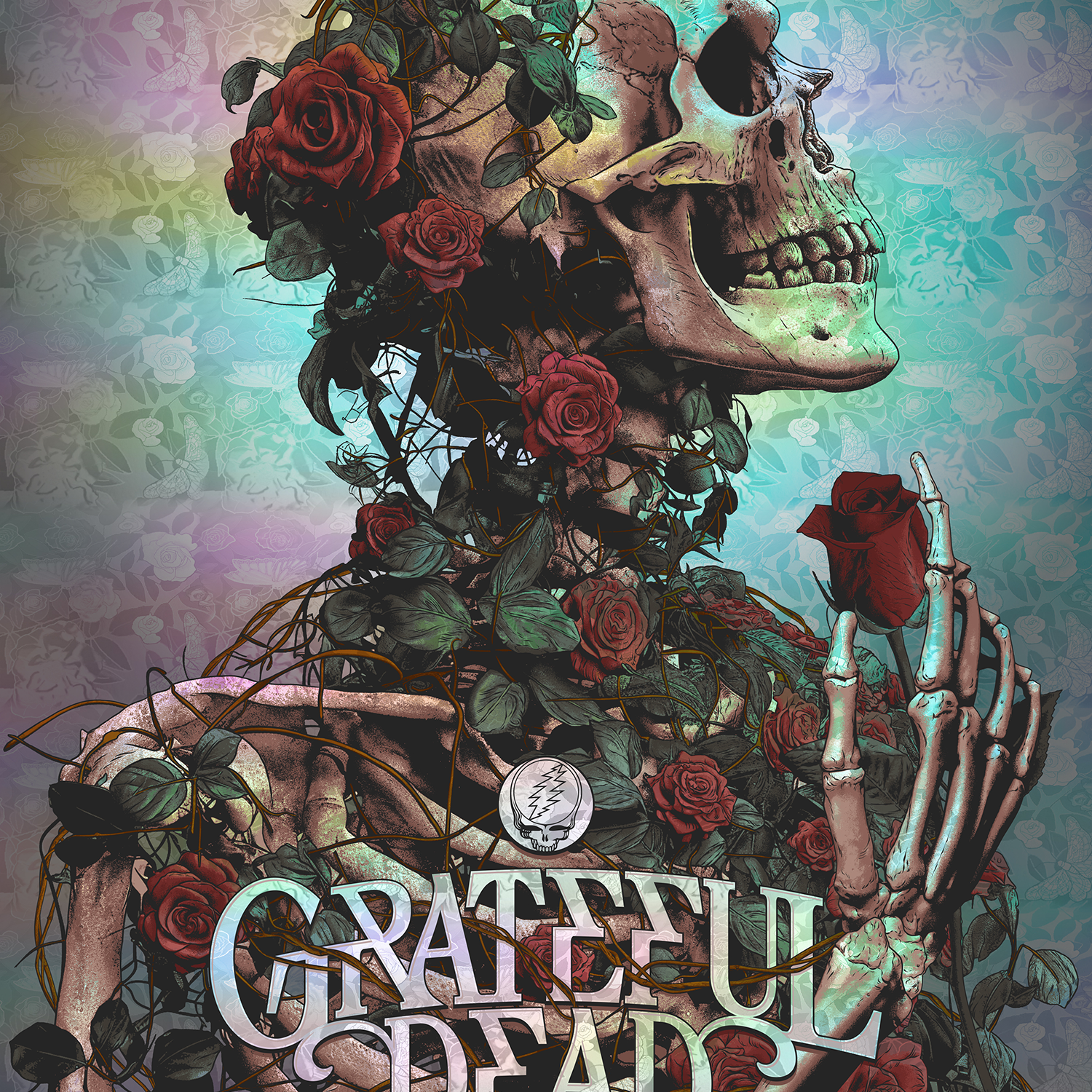 Anthony Petrie "Grateful Dead" Rose Foil Variant