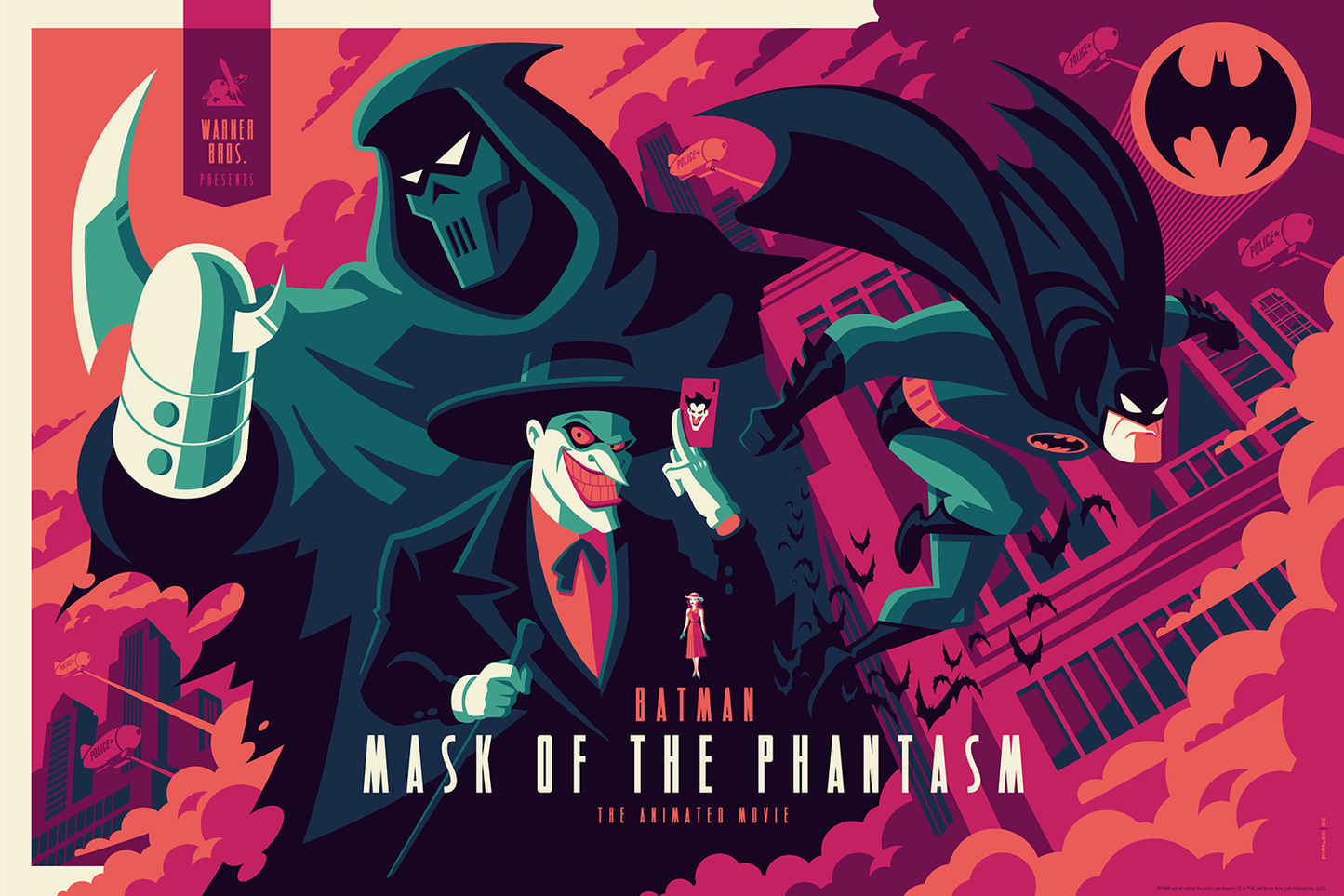 Tom Whalen "Batman: Mask of the Phantasm" Variant