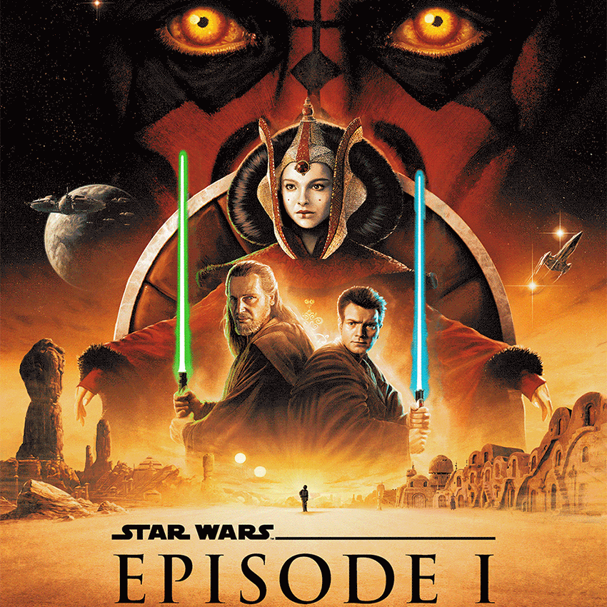 Matt Ferguson "The Phantom Menace - 25th Anniv." 3D Lenticular PLEX