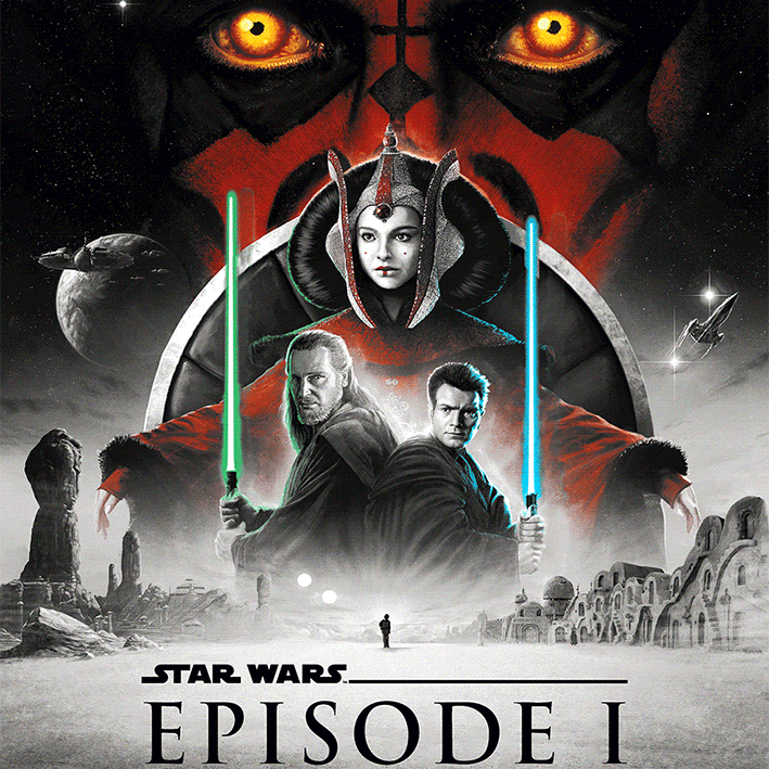 Matt Ferguson "The Phantom Menace - 25th Anniv." Variant - 3D Lenticular PLEX