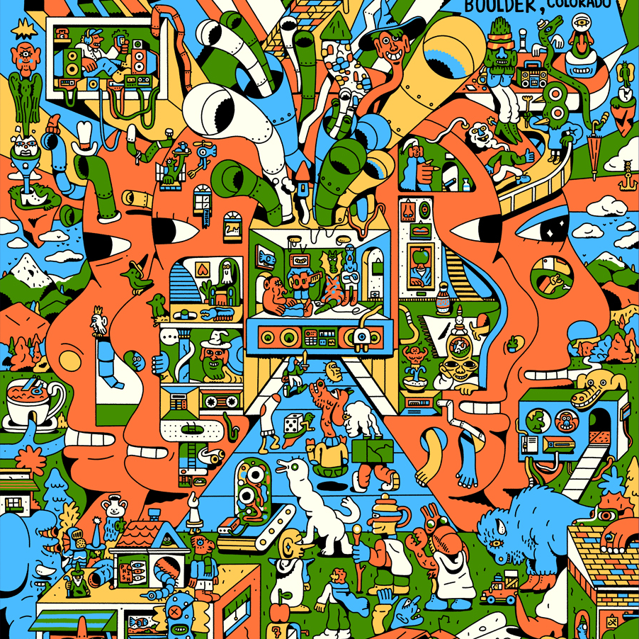 Cezar Berje "Phish - Boulder, CO"