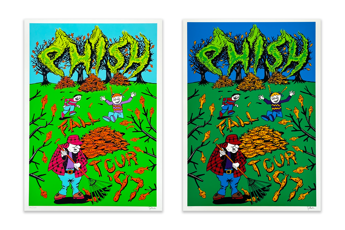 Jim Pollock "Phish Fall Tour '97" AP SET