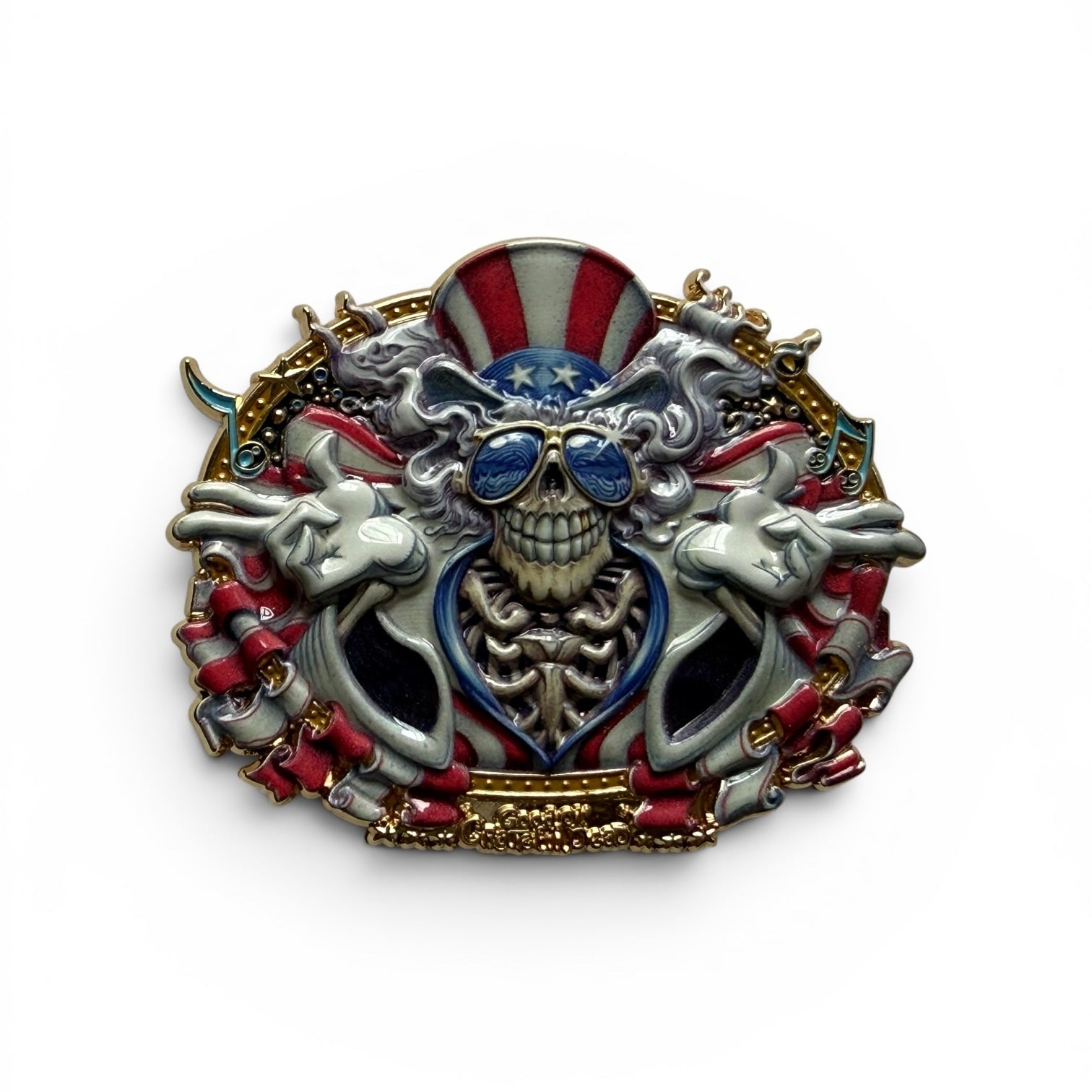 AJ Masthay "US Blues" 3D Enamel Pin