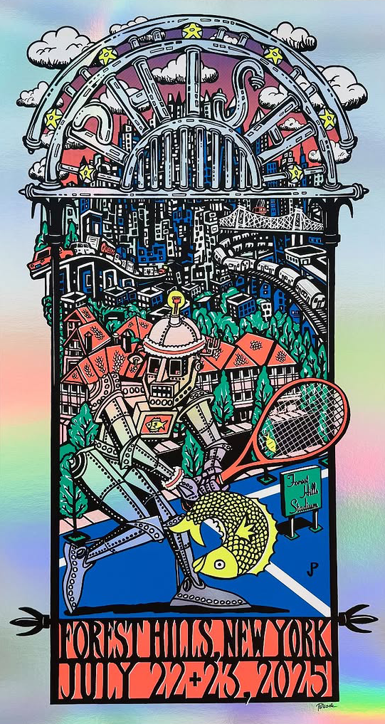 Jim Pollock "Phish - Forest Hills" Foil AE