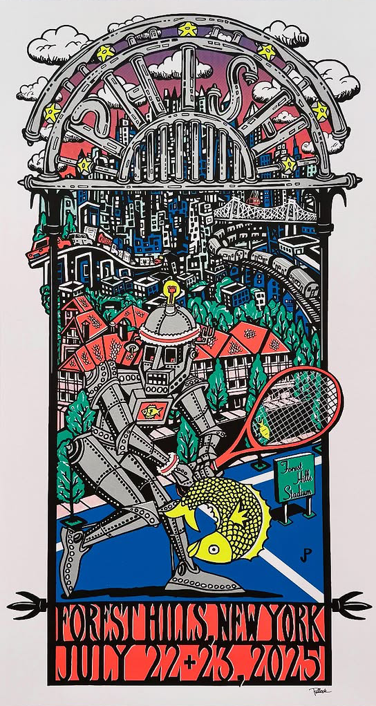 Jim Pollock "Phish - Forest Hills" AE