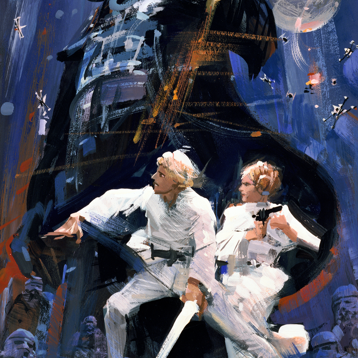 John Berkey "Rebel Hope Pose 4" Acrylic Panel Print