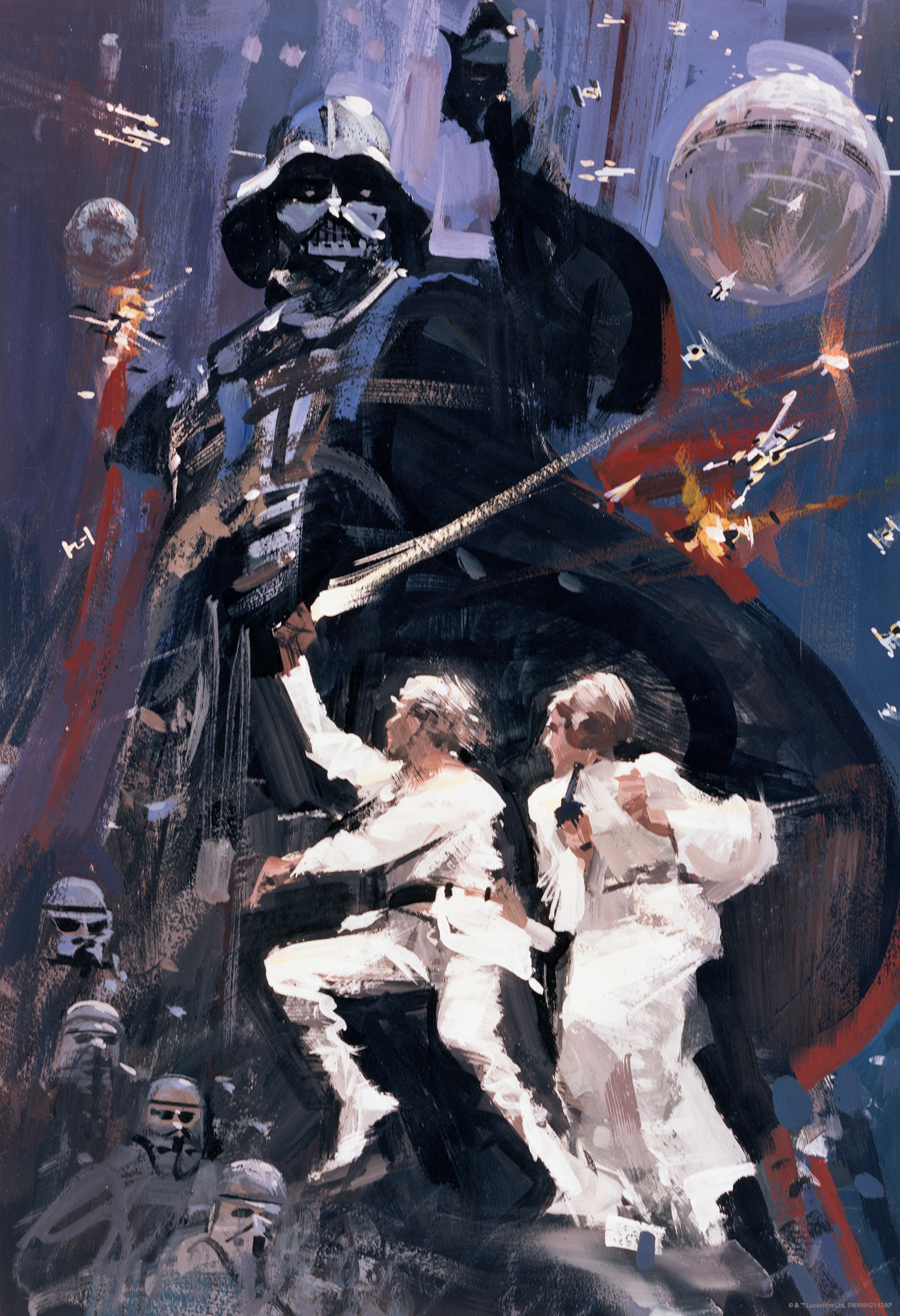 John Berkey "Rebel Hope Pose 5" Acrylic Panel Print