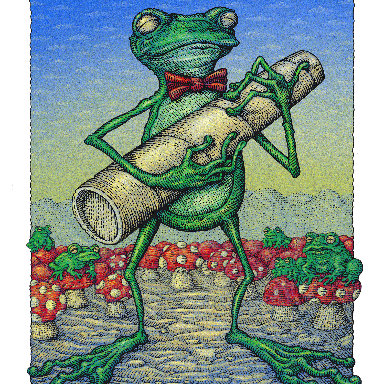 David Welker "Poster Frog" SET