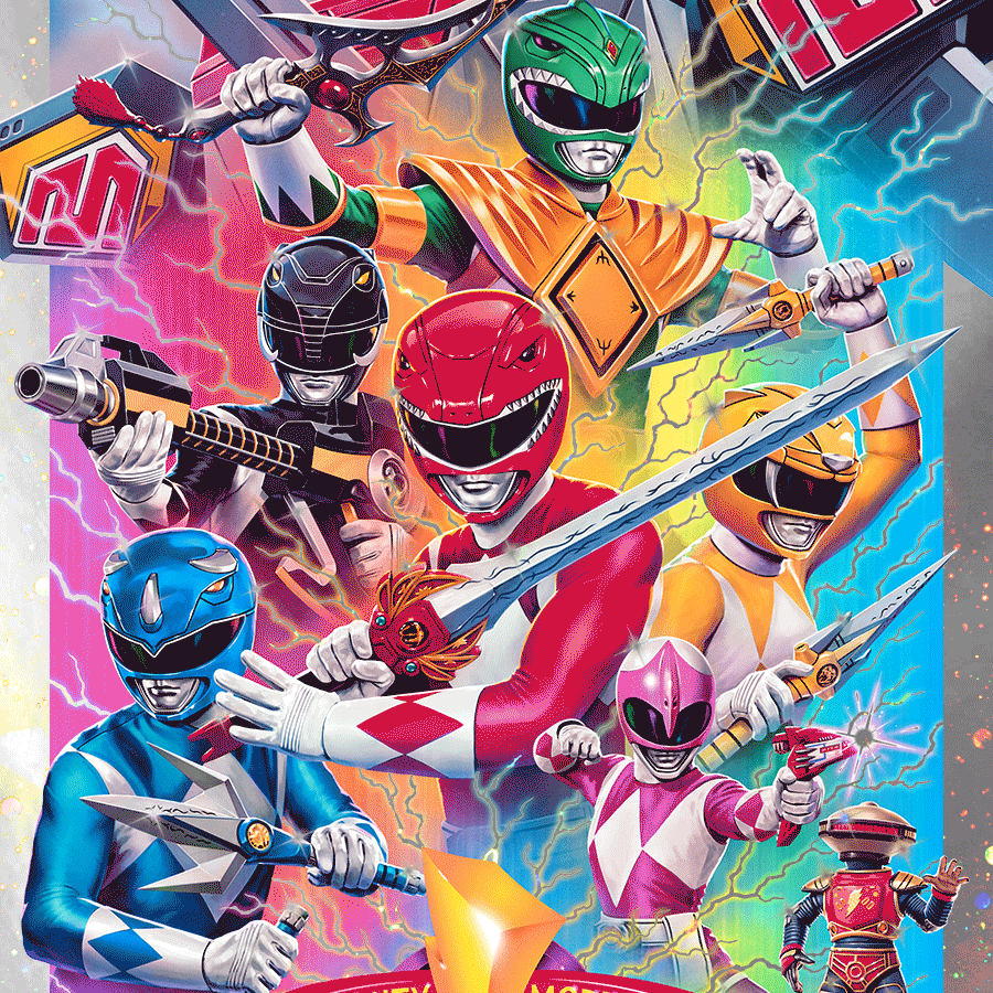 Tom Walker "Mighty Morphin Power Rangers" Galaxy Foil Variant