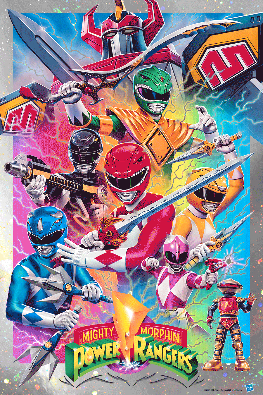 Tom Walker "Mighty Morphin Power Rangers" Galaxy Foil Variant