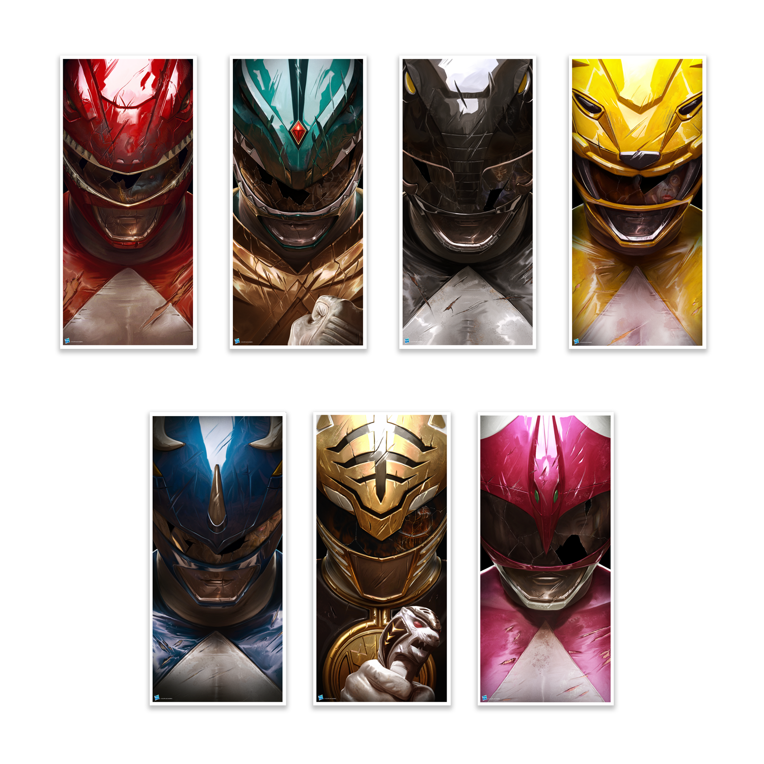 Carlos Dattoli "Power Rangers" SET