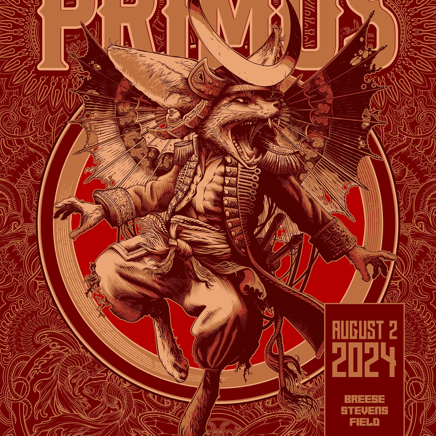 John Guydo "Primus @ Breese Stevens Field" AP