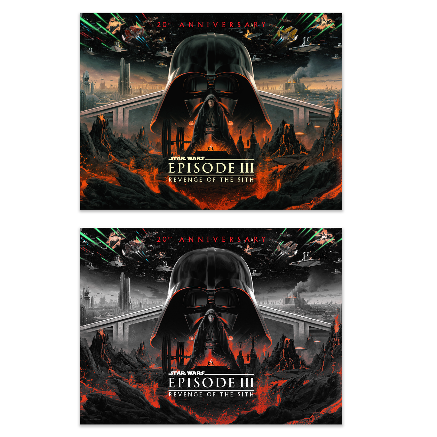 Matt Ferguson "Revenge of the Sith - 20th Anniv." QUAD Edition (SET)