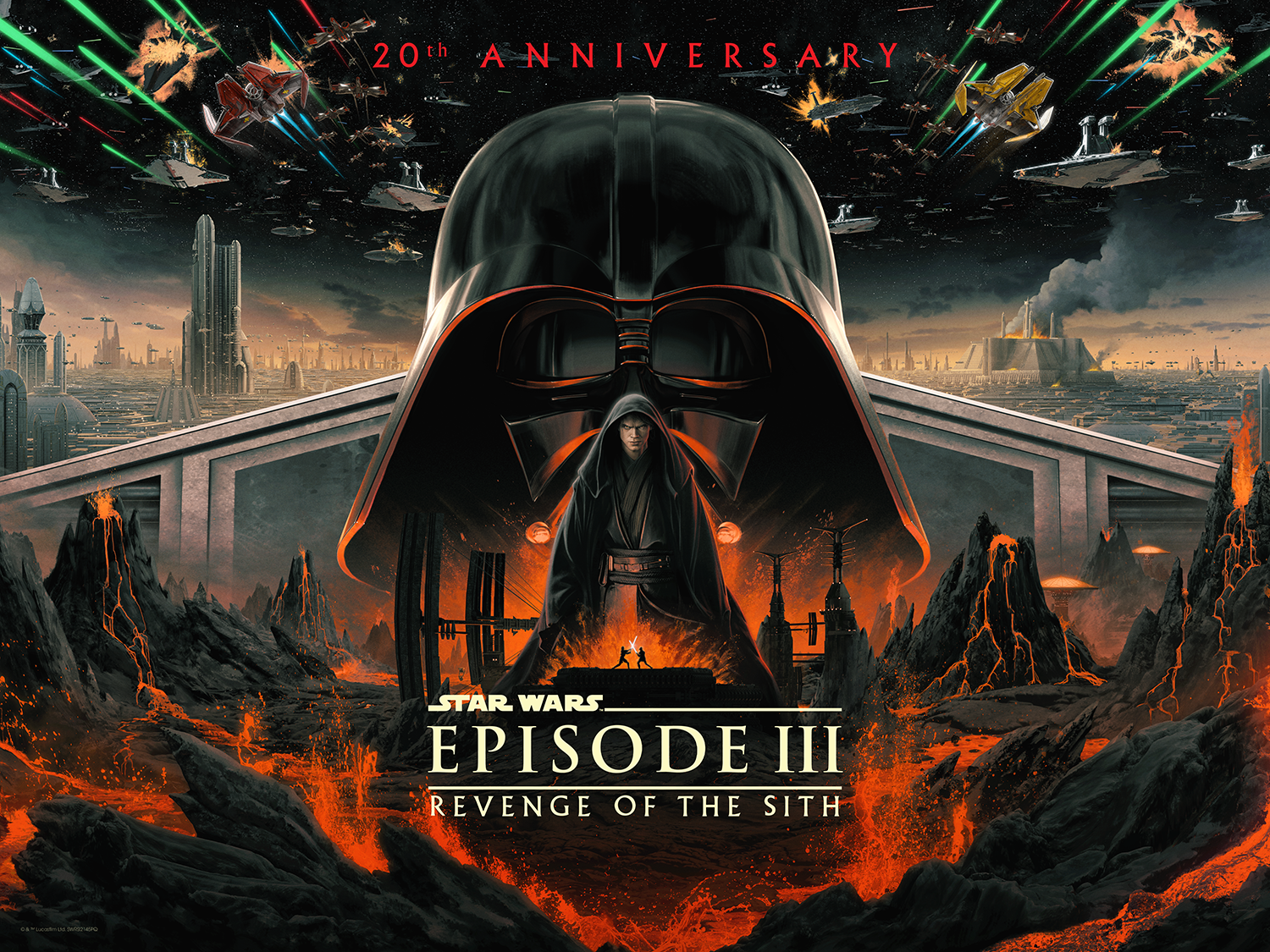 Matt Ferguson "Revenge of the Sith - 20th Anniv." QUAD Edition (SET)