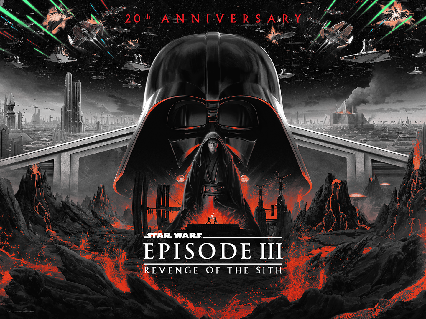 Matt Ferguson "Revenge of the Sith - 20th Anniv." QUAD Edition - Variant