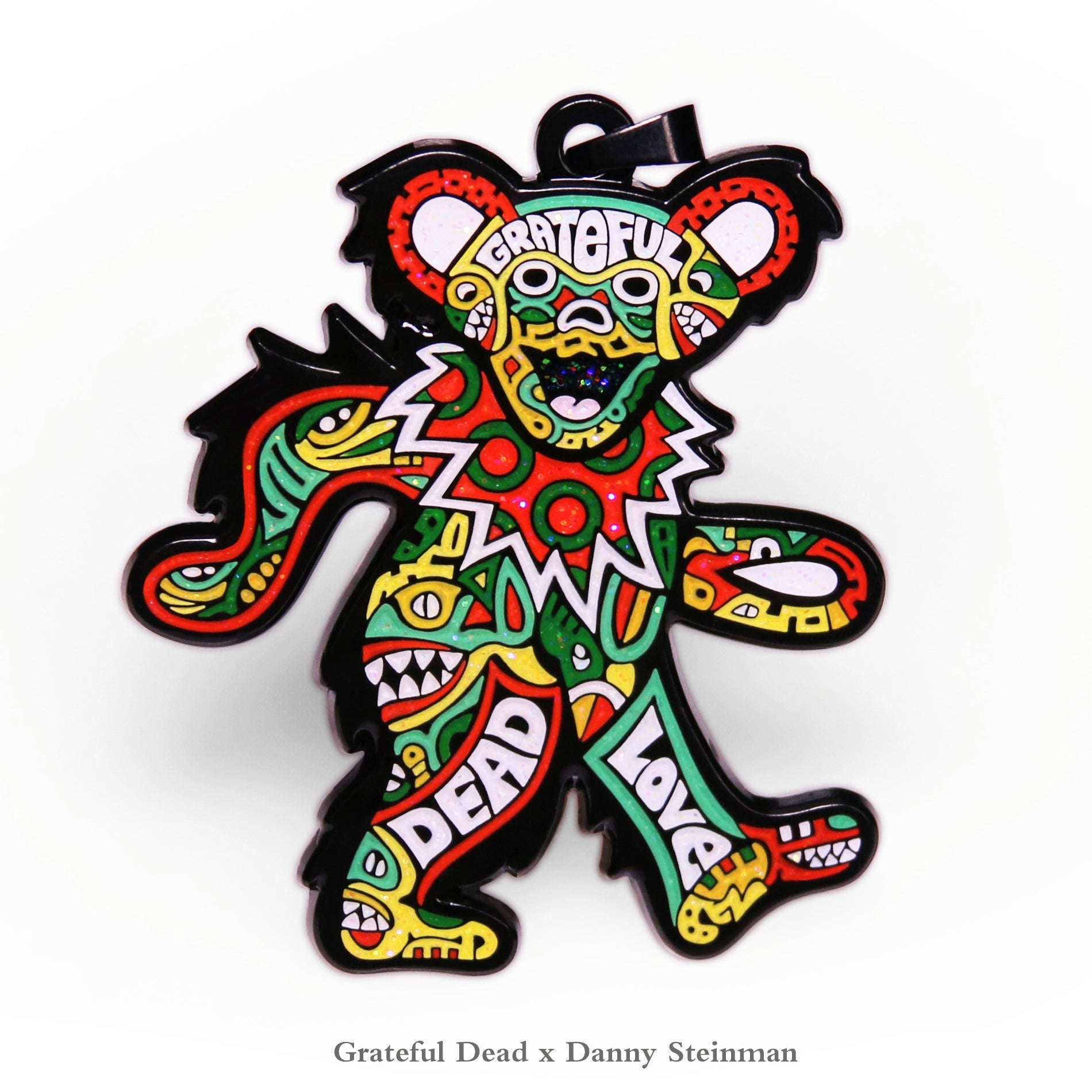 Danny Steinman "Classic Bear PENDANT" Rasta