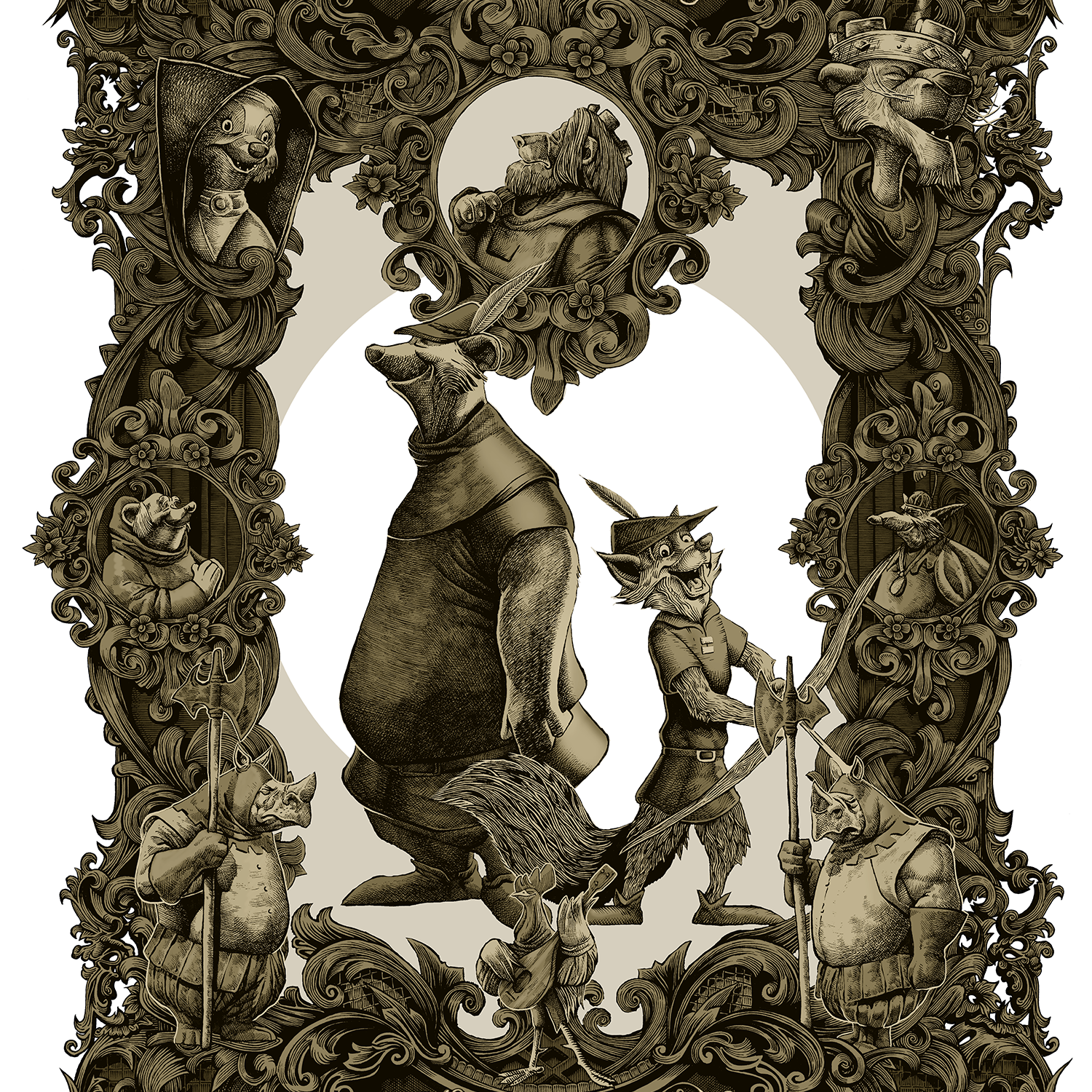 Mark Chilcott "Robin Hood" Sepia Variant