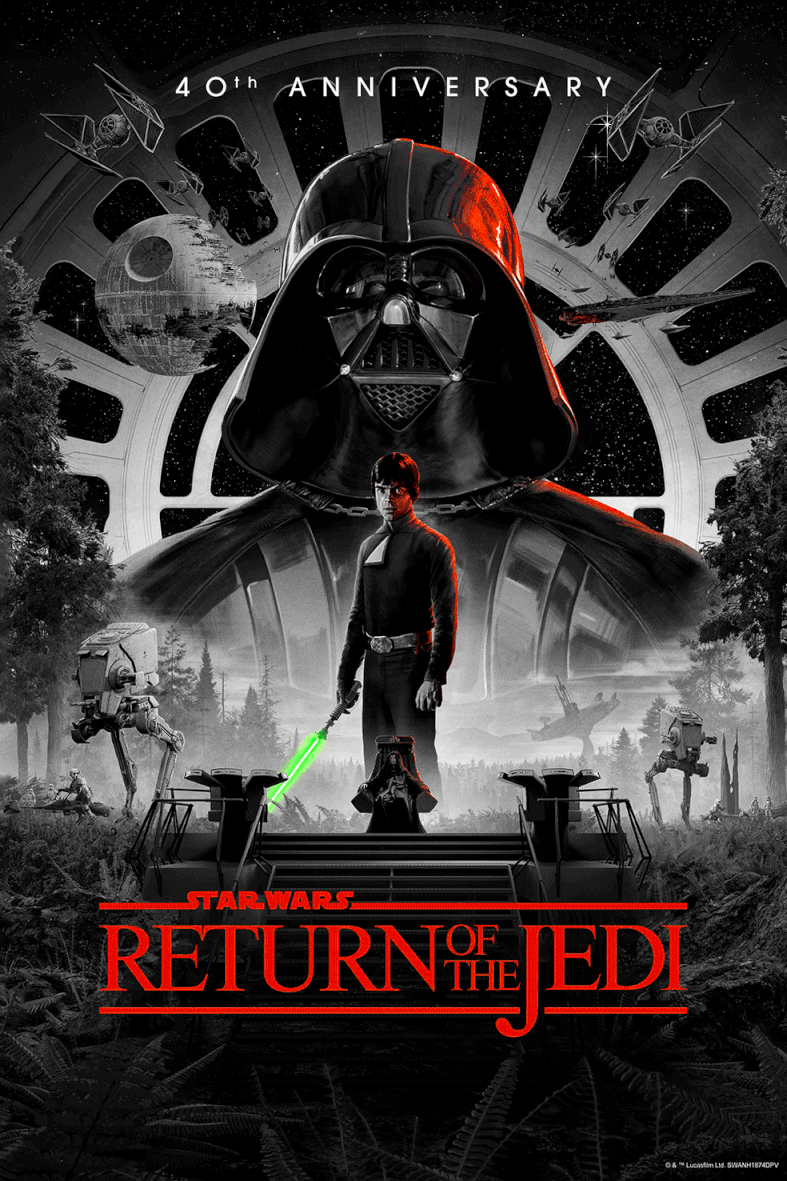 Matt Ferguson "Return of the Jedi - 40th Anniv." Variant - 3D Lenticular PLEX