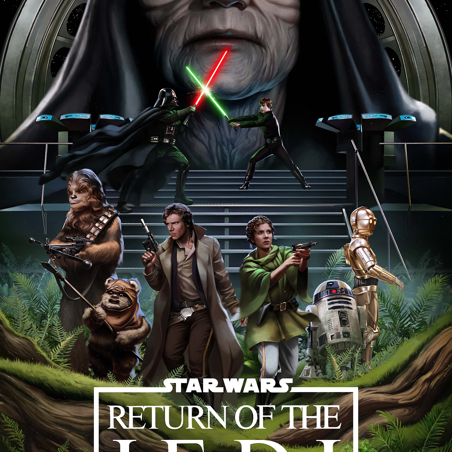 Ann Bembi "A Galaxy in Conflict (Return of the Jedi)"