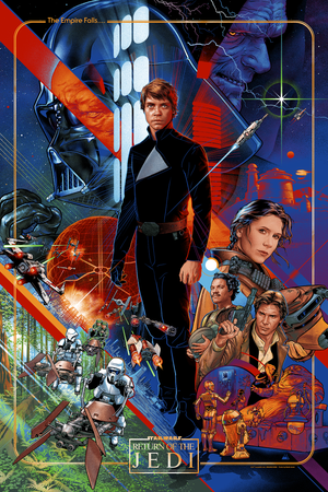 Martin Ansin "Return of the Jedi (The Empire Falls)" Timed Edition