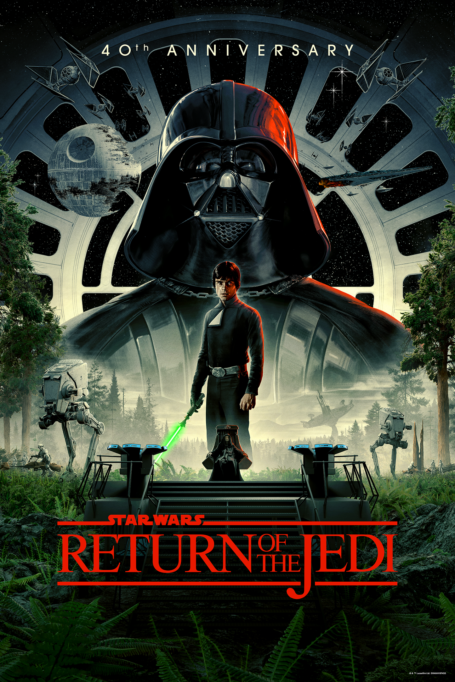 Matt Ferguson "Return of the Jedi - 40th Anniv." Timed Edition