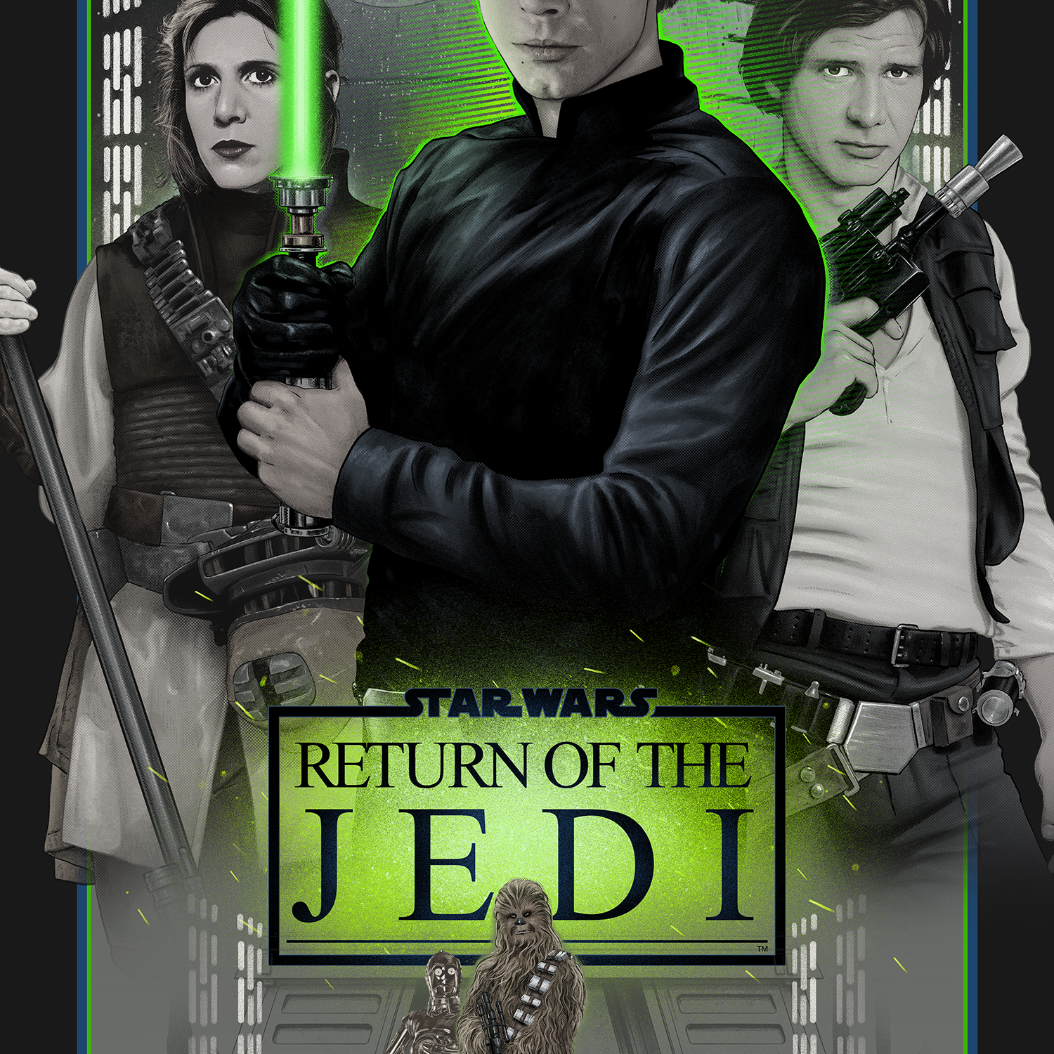 Vance Kelly "The Rebels Unite (Return of the Jedi)" Variant