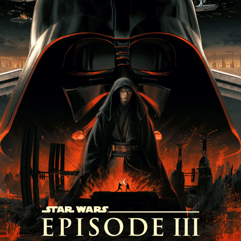 Matt Ferguson "Revenge of the Sith - 20th Anniv." 3D Lenticular PLEX