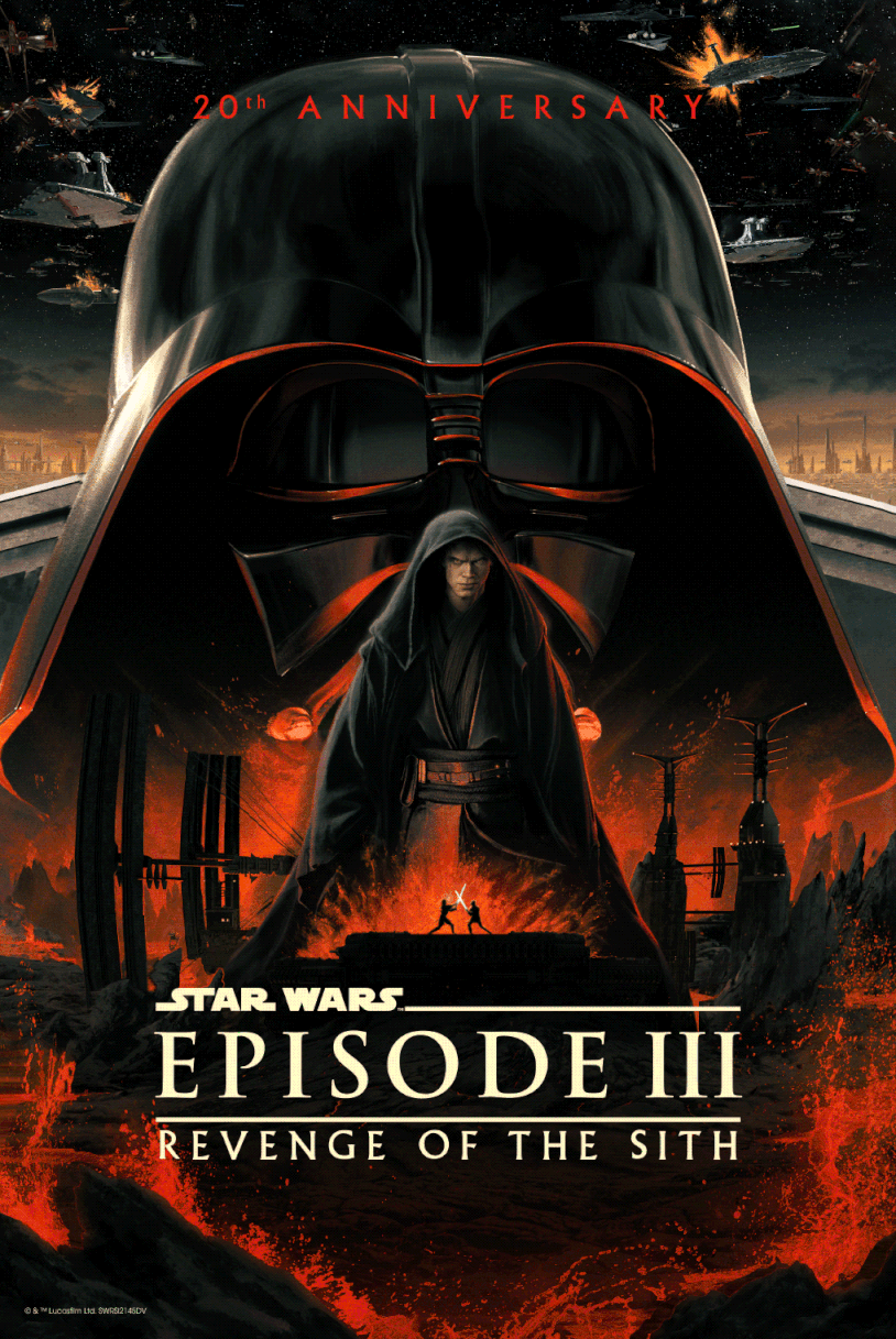 Matt Ferguson "Revenge of the Sith - 20th Anniv." 3D Lenticular PLEX