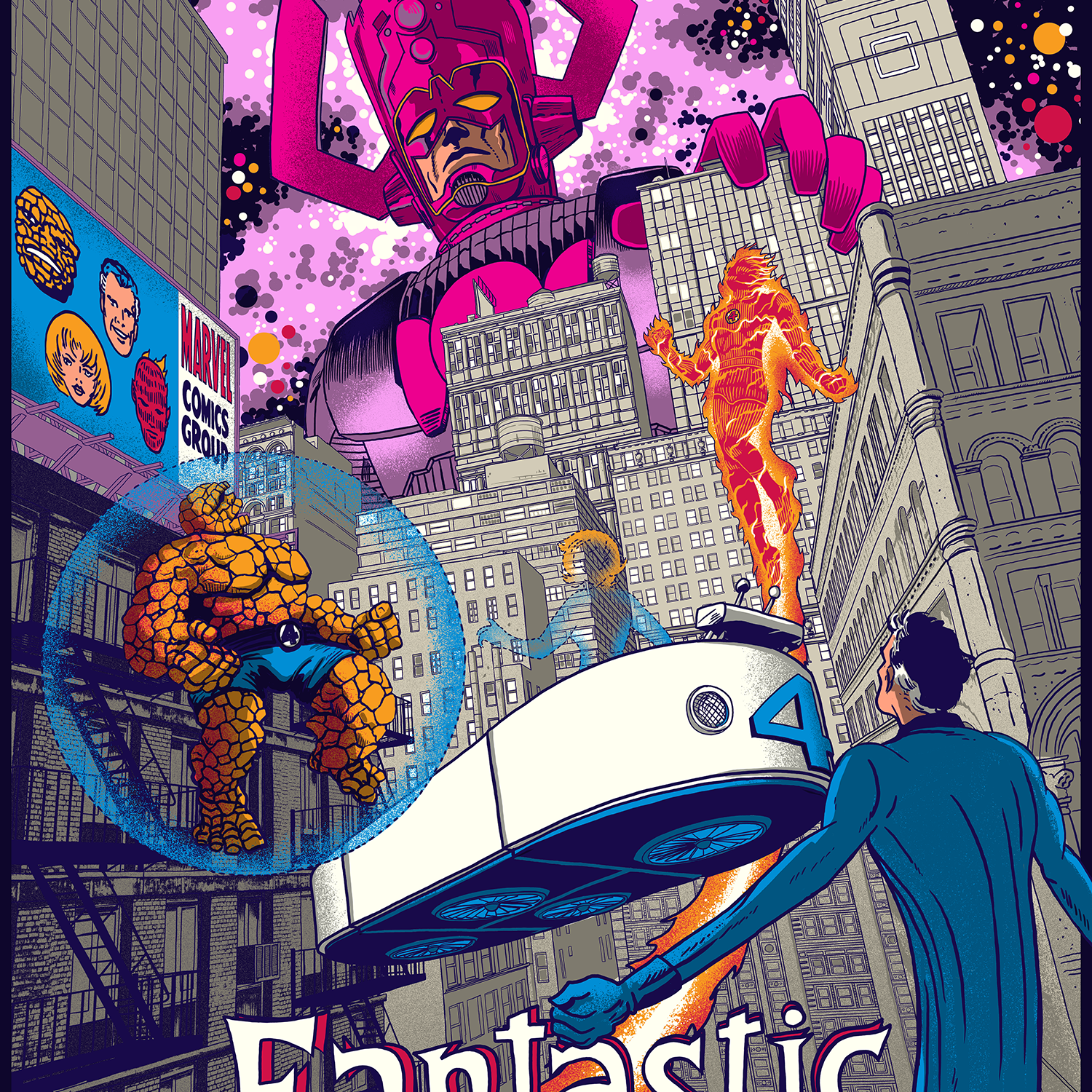 Raid71 "Fantastic Four vs. Galactus"