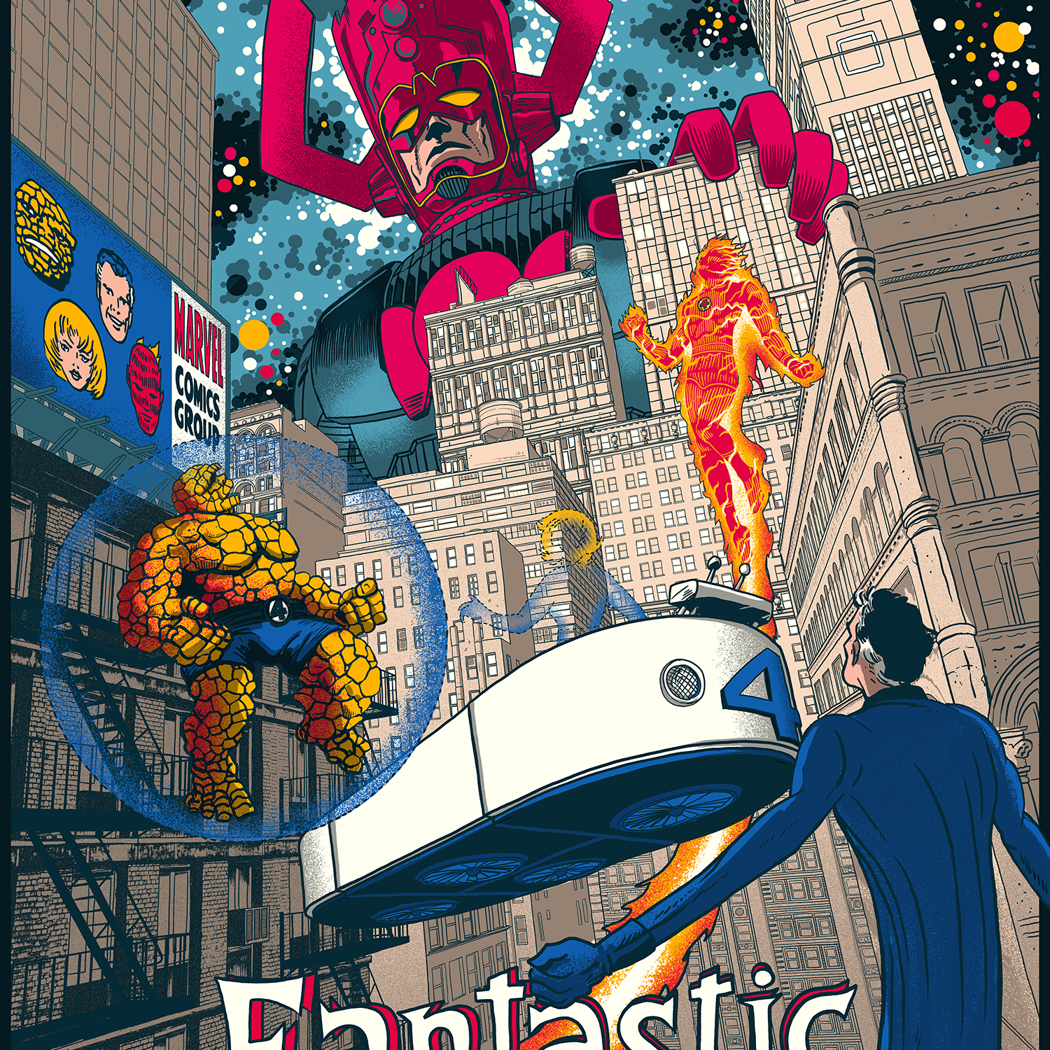 Raid71 "Fantastic Four vs. Galactus" Variant