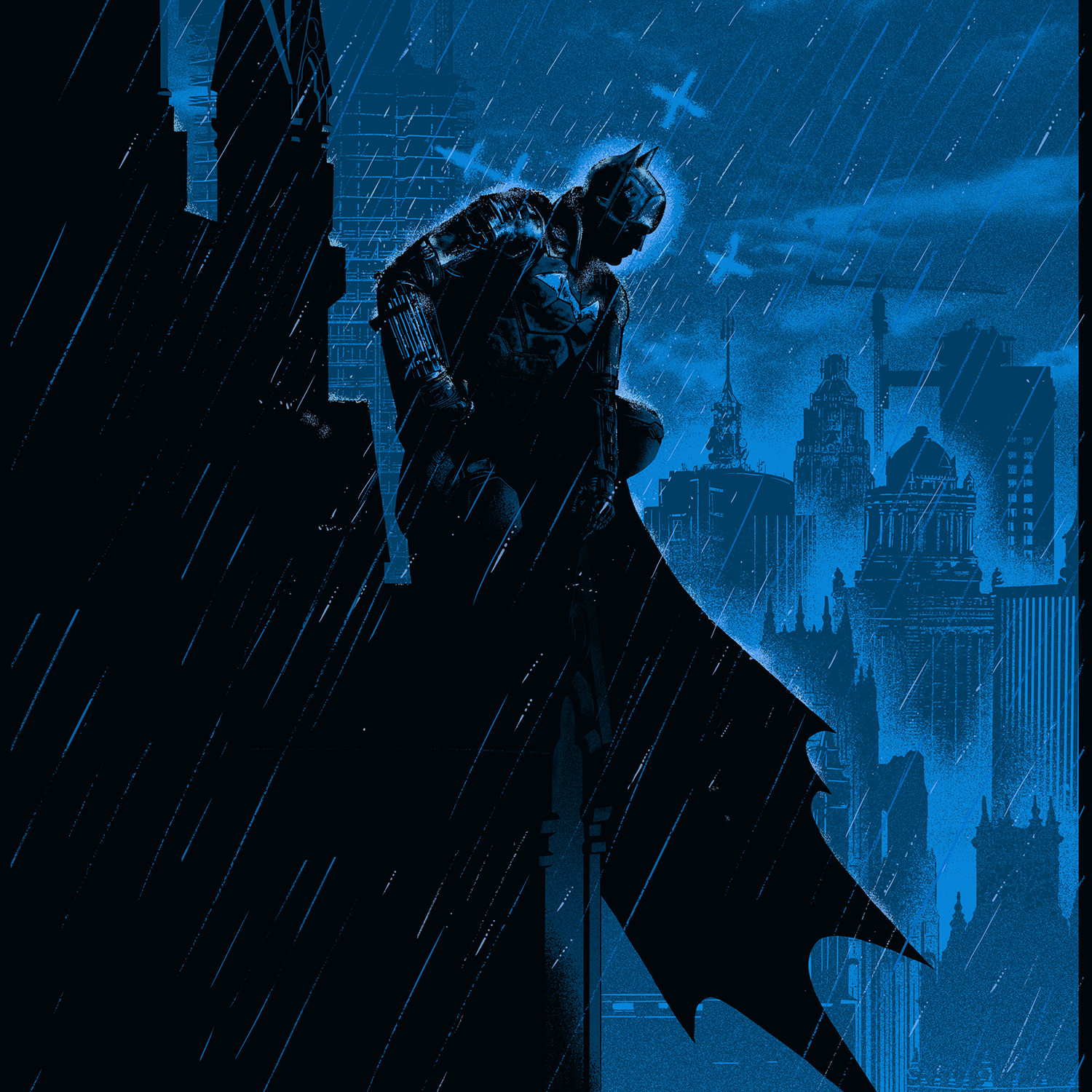 Raid71 "The Batman" Variant - Acrylic Panel Print
