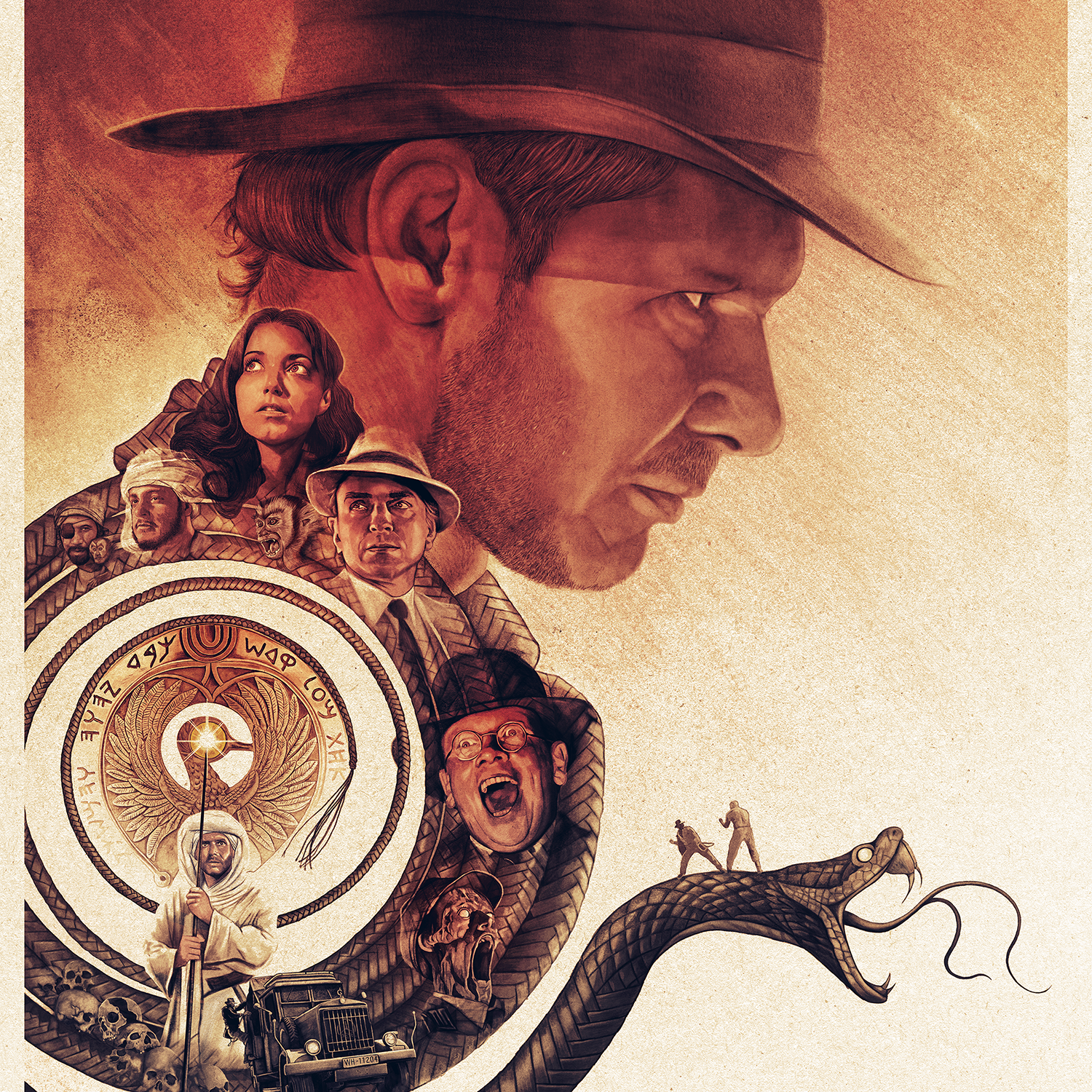 Peter Strain "Allies & Adversaries (Raiders of the Lost Ark)"