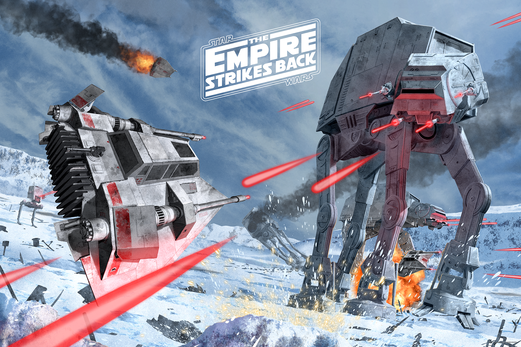 Jason Raish "Ground Assault (The Empire Strikes Back)" AP
