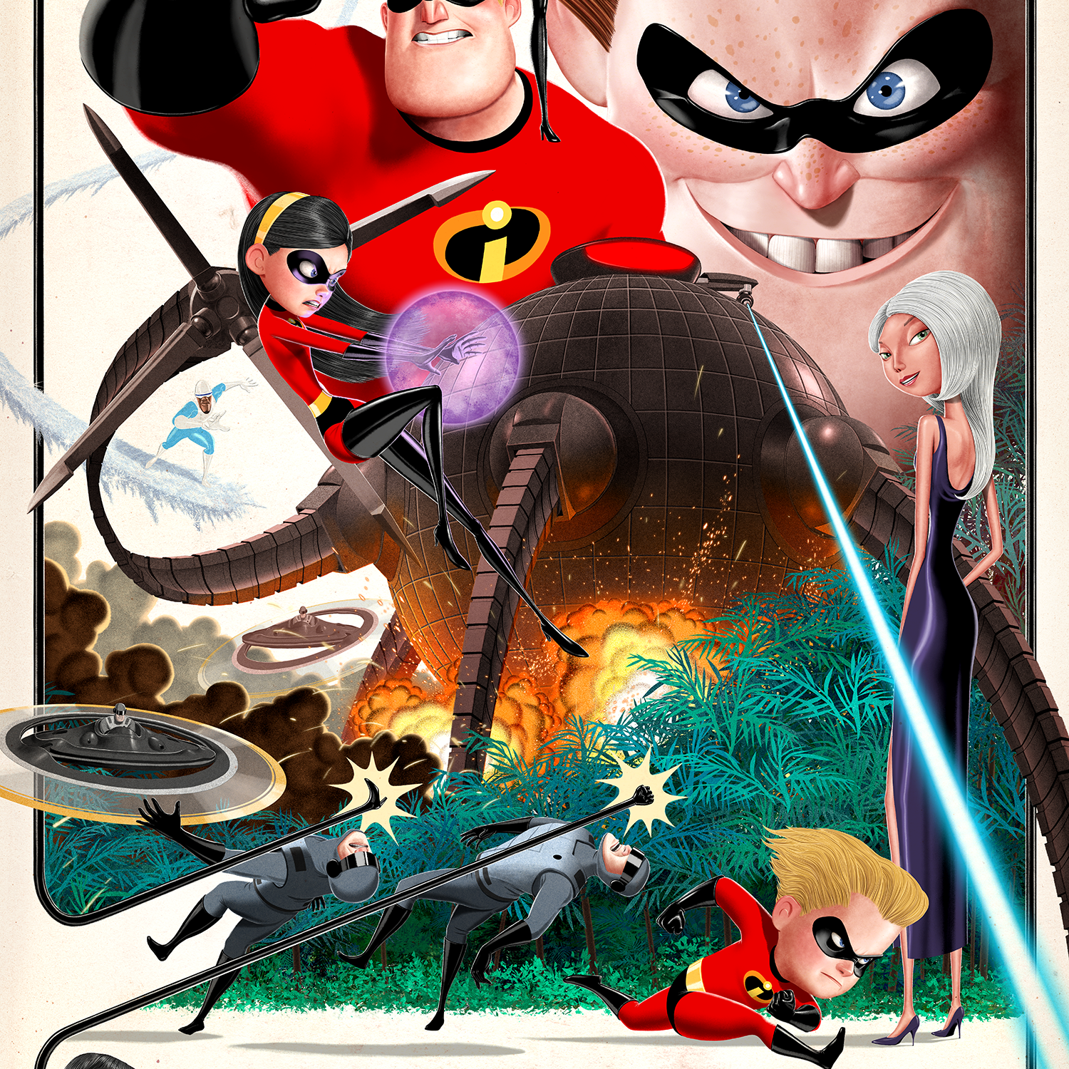 Jason Raish "The Incredibles" Vintage Edition