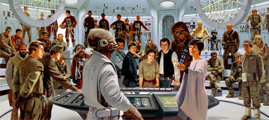 Ralph McQuarrie "Rebel Command" Acrylic Panel Print