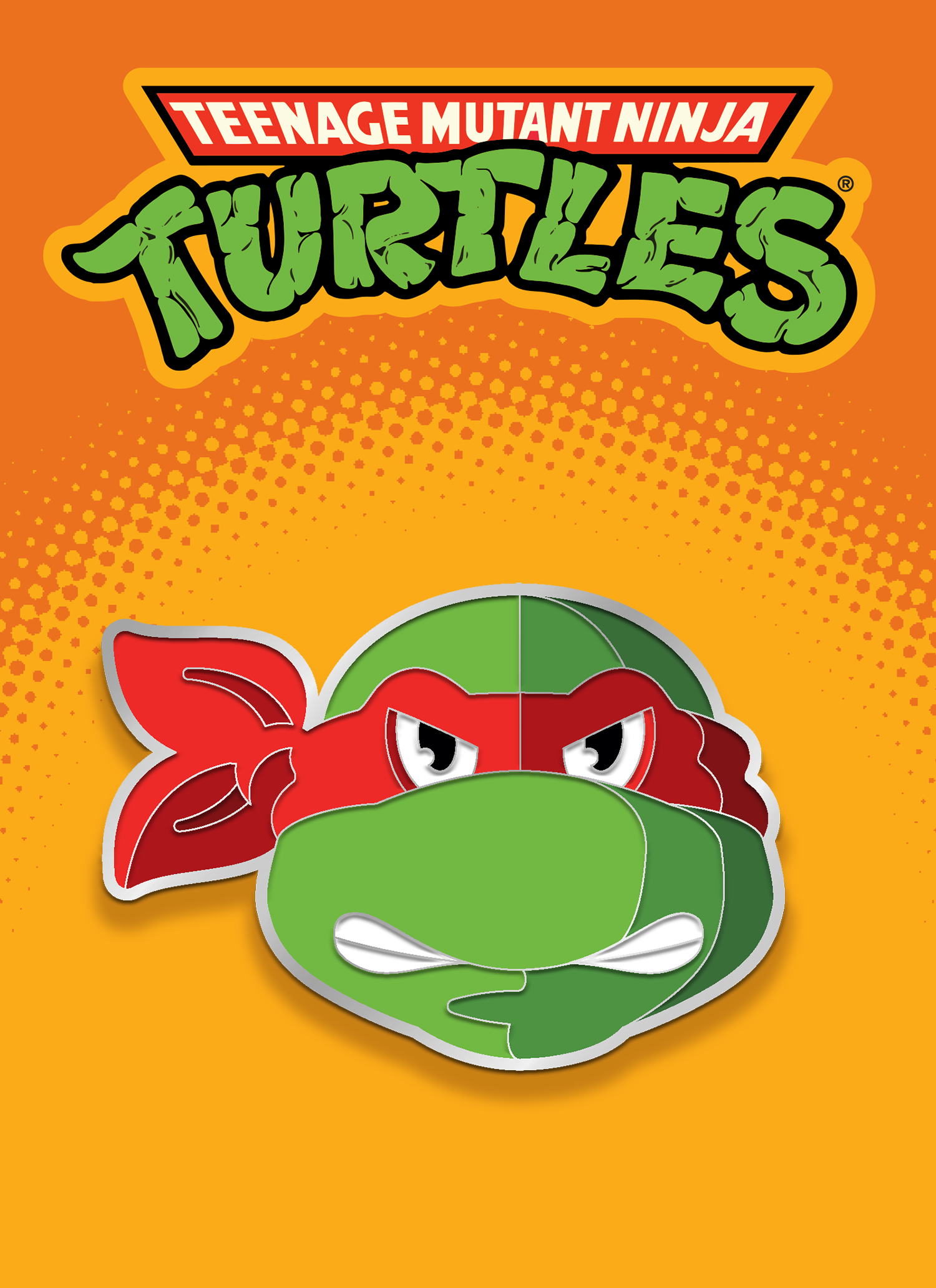Tom Whalen "TMNT: Splinter, Rocksteady & Raphael" Enamel Pin SET