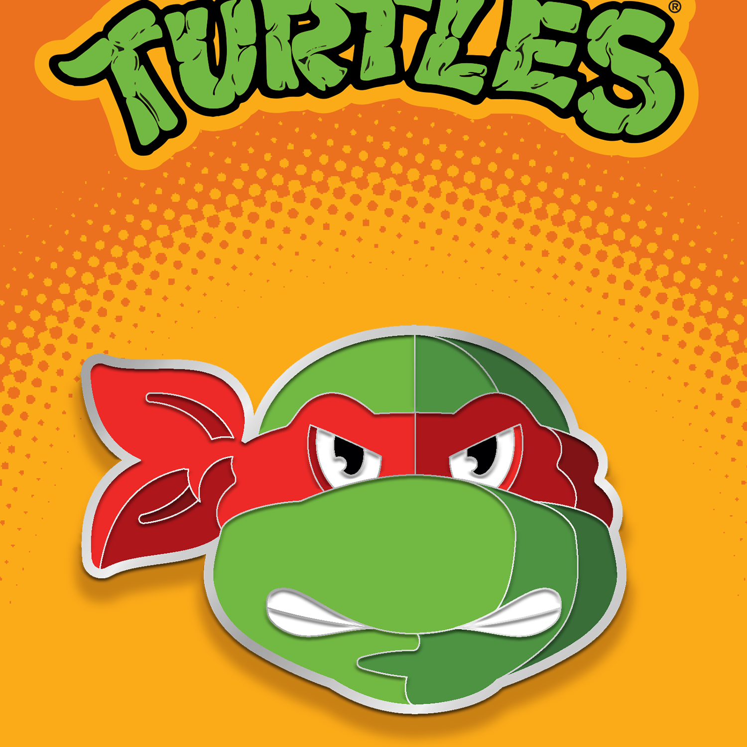 Tom Whalen "TMNT: Raphael" Enamel Pin