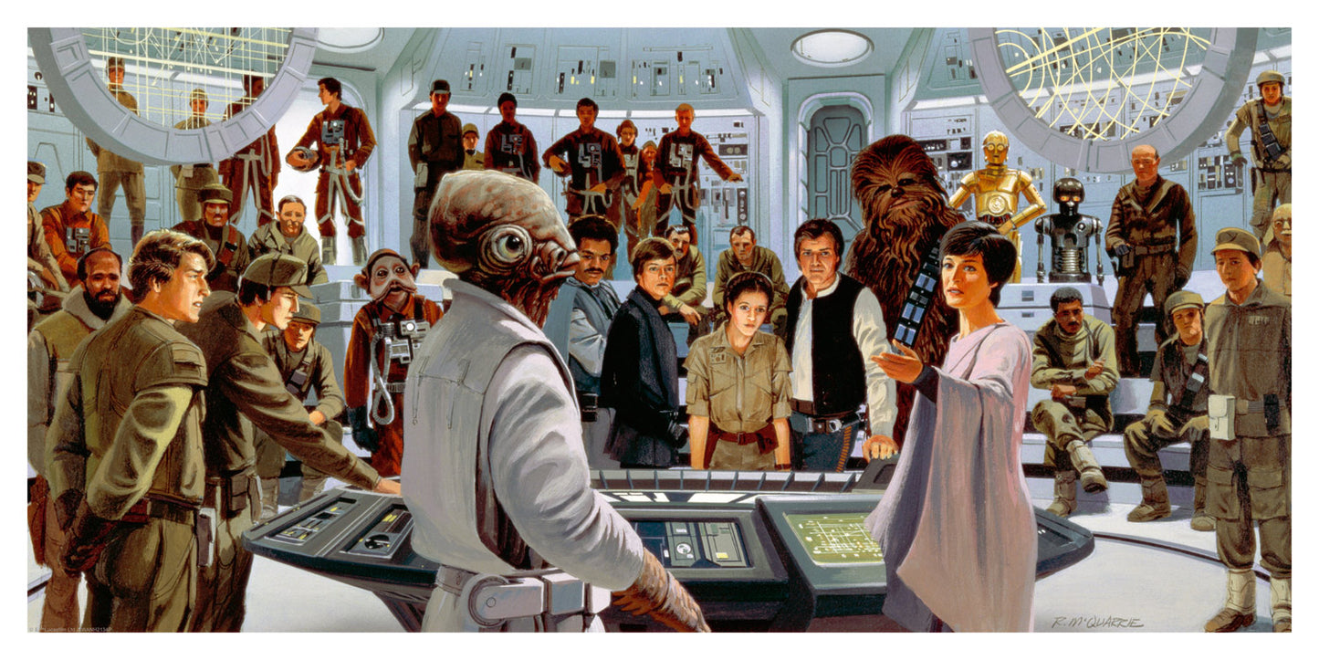 Ralph McQuarrie "Rebel Command"