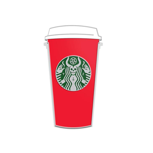 The Red Cup - Enamel Pin