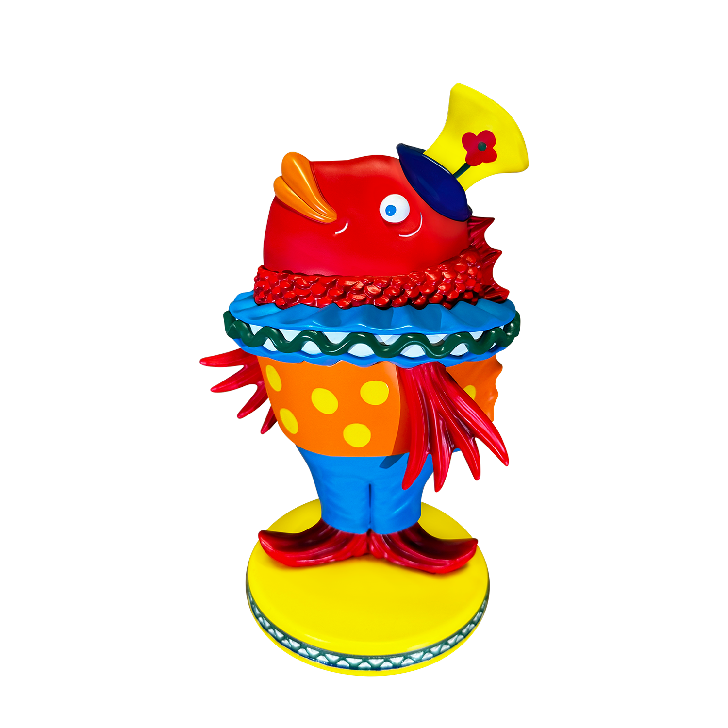 Jim Pollock "Clown Fish" Resin Statue