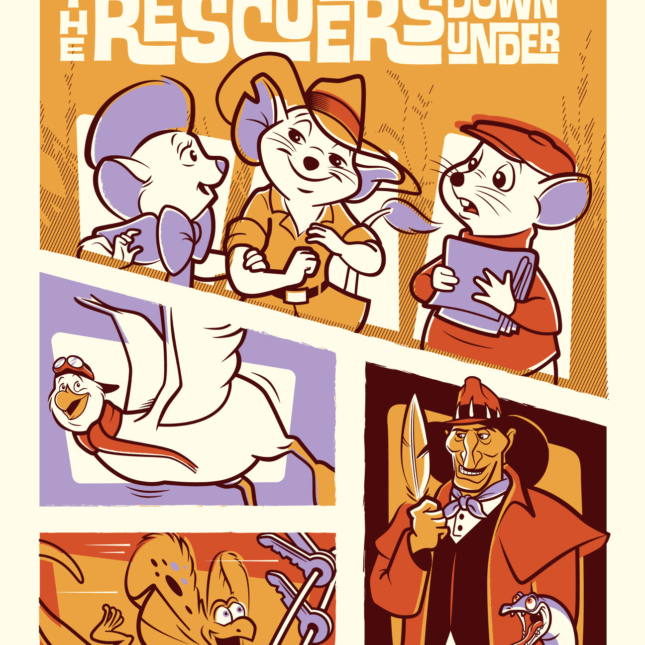 Dave Perillo "The Rescuers Down Under"