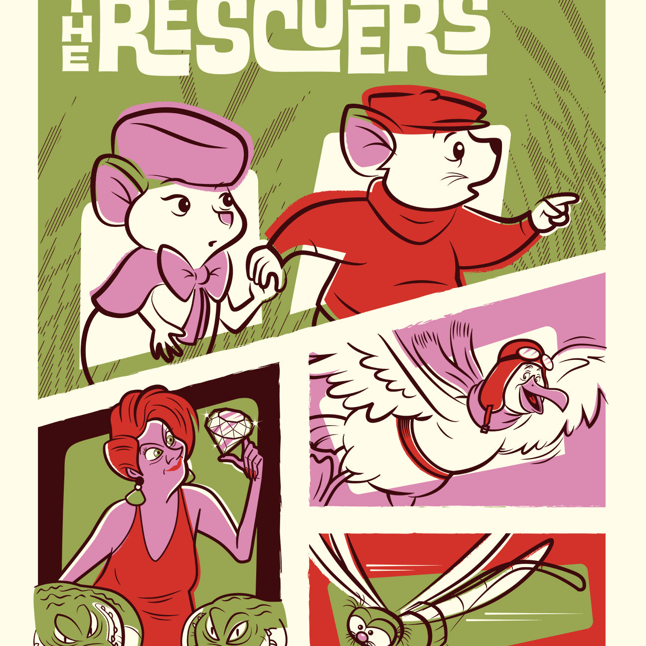 Dave Perillo "The Rescuers" SET
