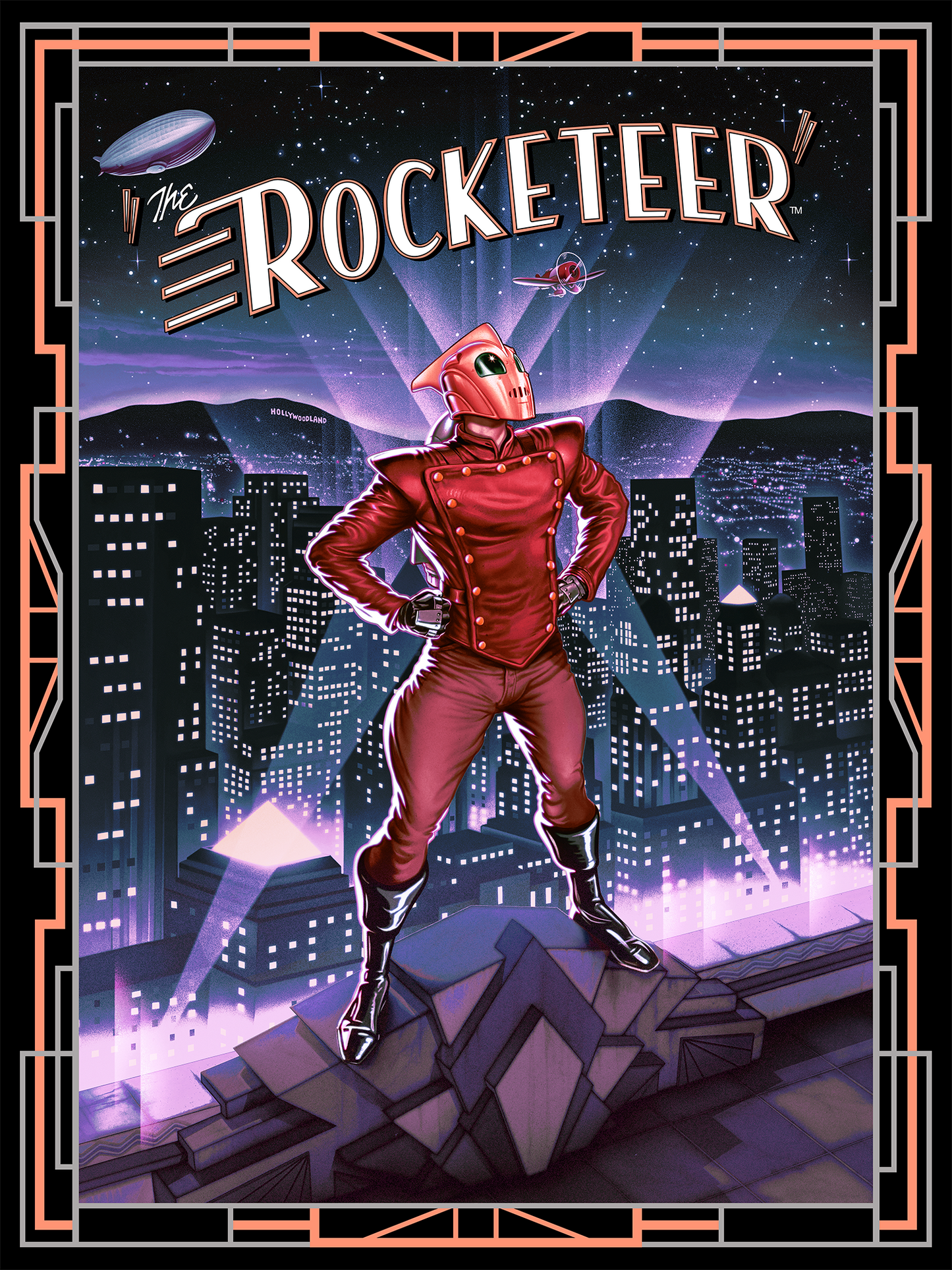 John Keaveney "The Rocketeer" Giclee Print SET