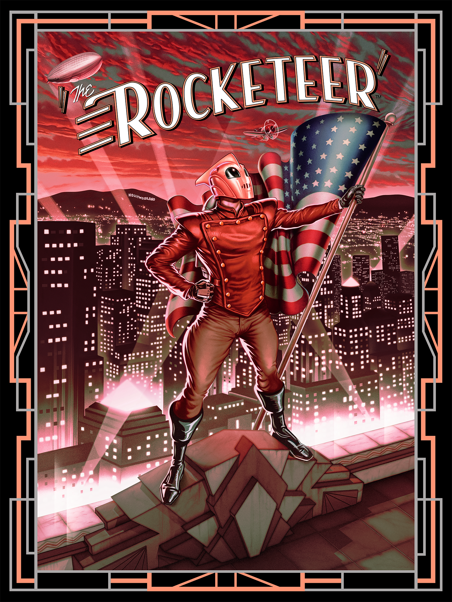 John Keaveney "The Rocketeer" Giclee Print SET