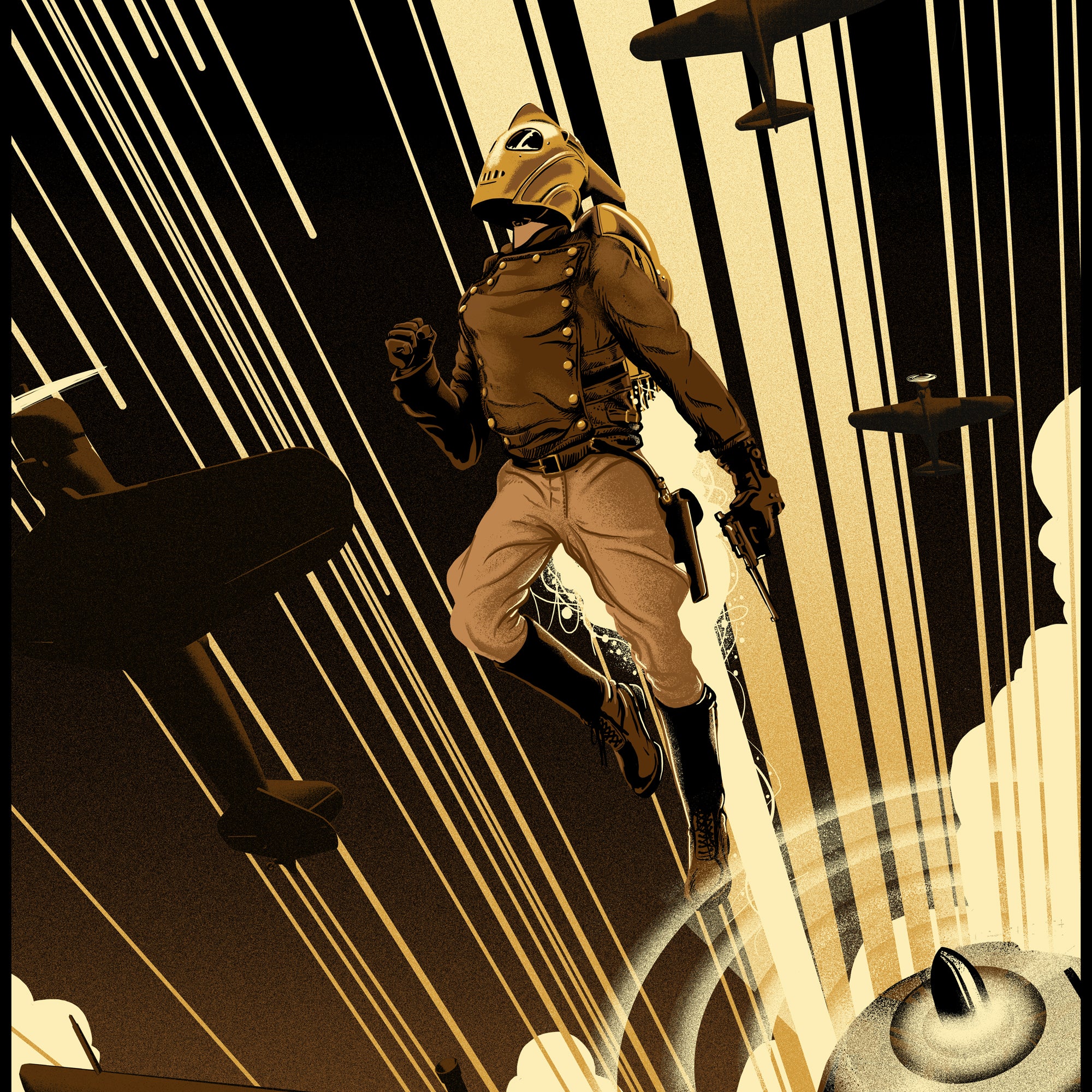 Raid71 "The Rocketeer" Gold Foil