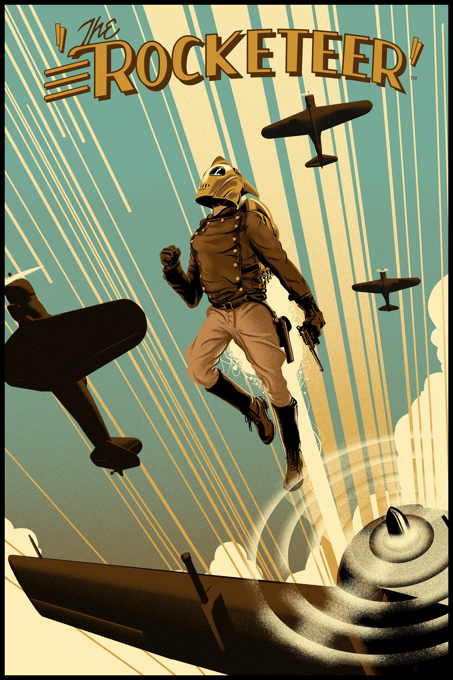 Raid71 "The Rocketeer" Gold Foil - Variant