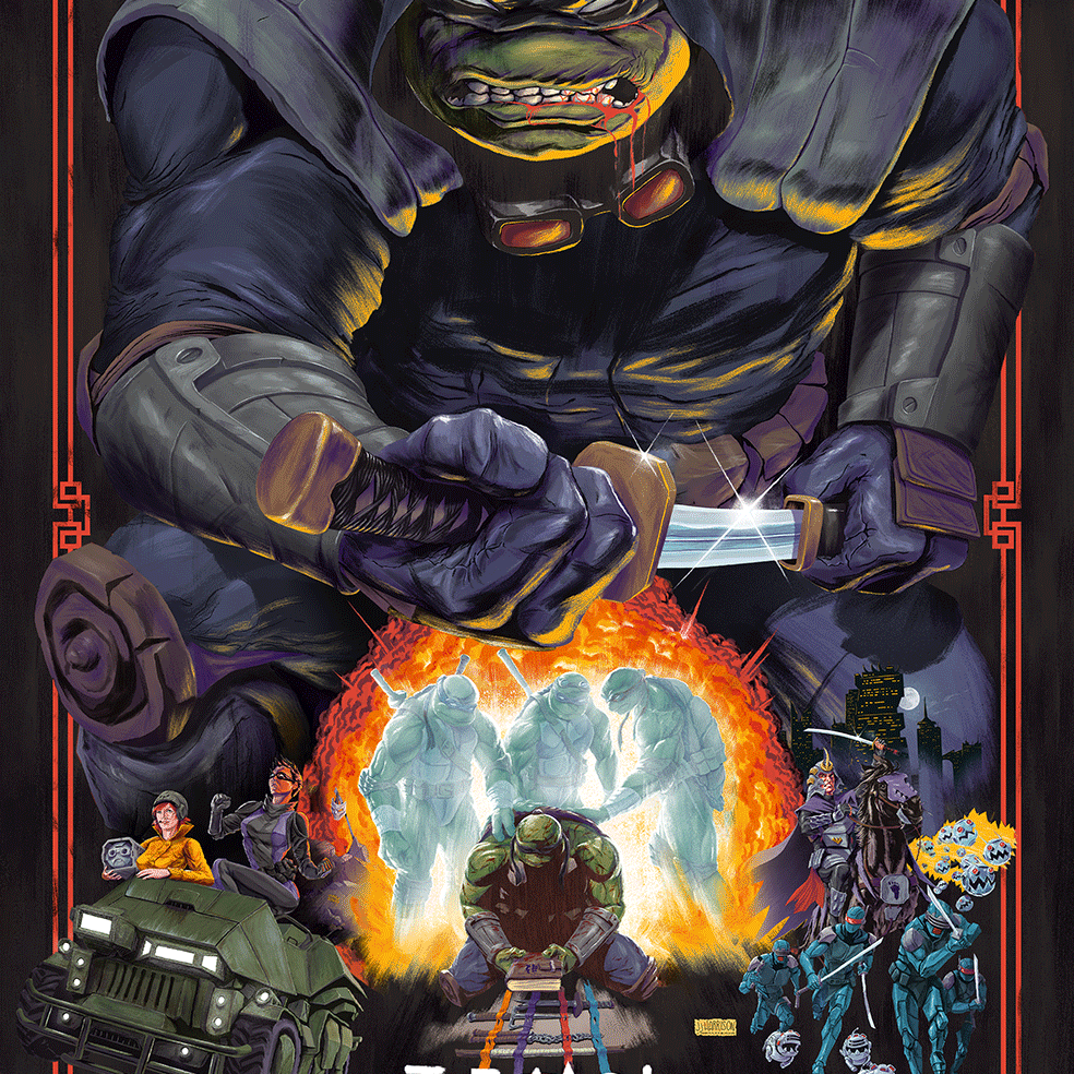 JJ Harrison "The Last Ronin" 3D Lenticular