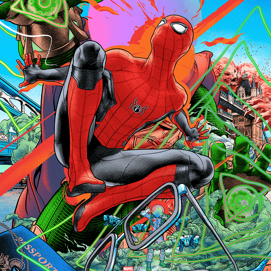Martin Ansin "Spider-Man: Far From Home" FOIL Variant