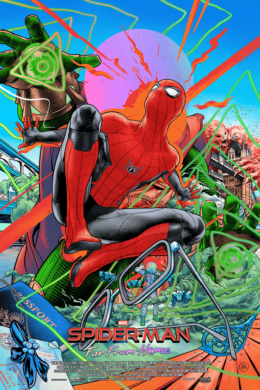 Martin Ansin "Spider-Man: Far From Home" FOIL Variant