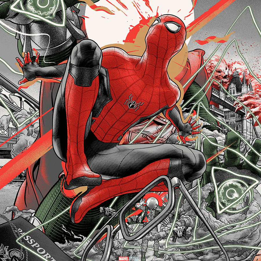 Martin Ansin "Spider-Man: Far From Home" Spectral Variant